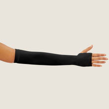 Secrets by Zerokaata Unisex Black Solid UV Protection Arm Sleeves (Free Size)